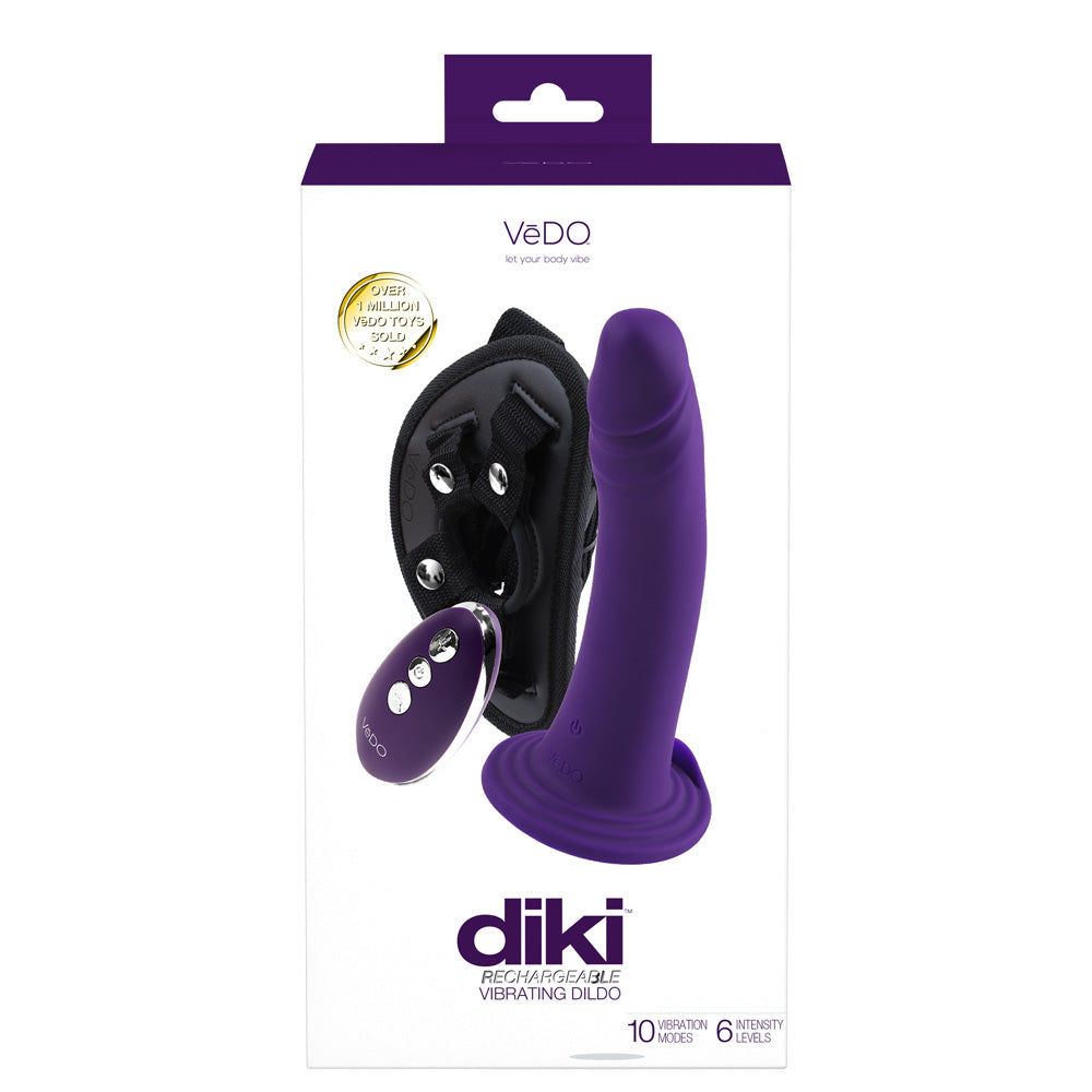 VeDO Diki Harness & Vibrating Dildo