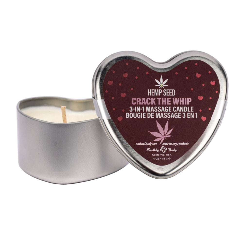 Earthly Body Hempseed Massage Candle
