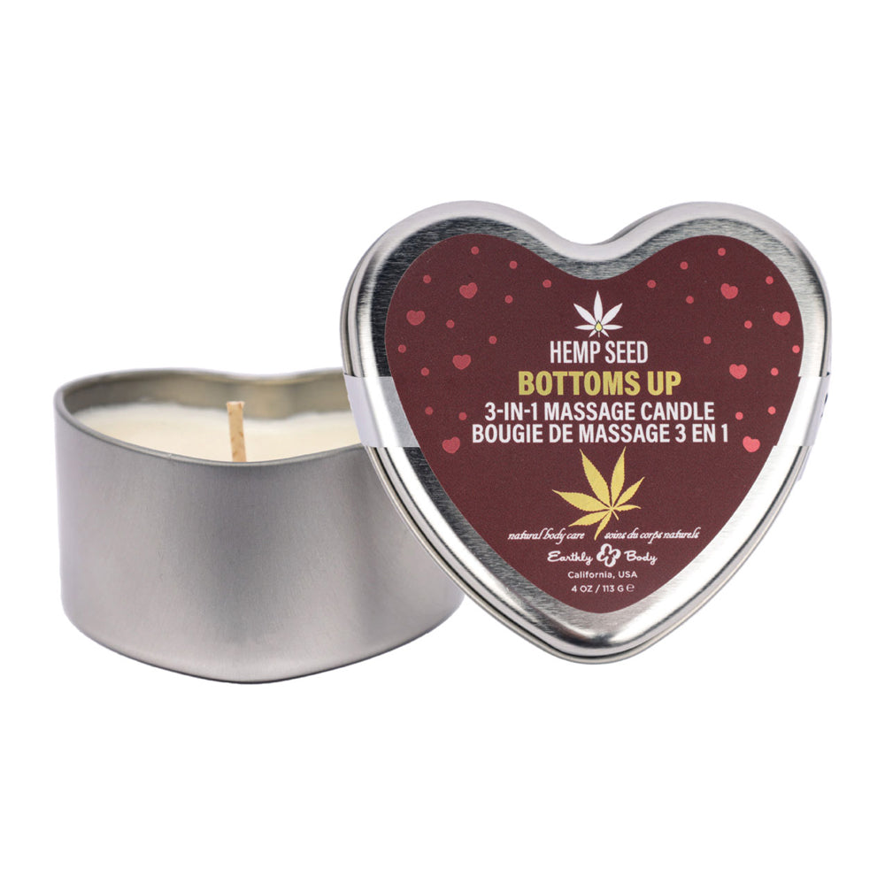 Earthly Body Hempseed Massage Candle