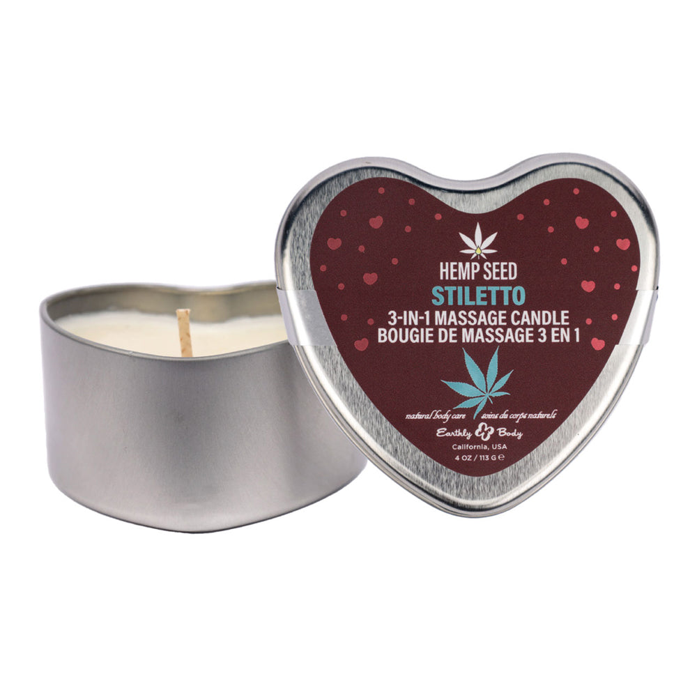 Earthly Body Hempseed Massage Candle