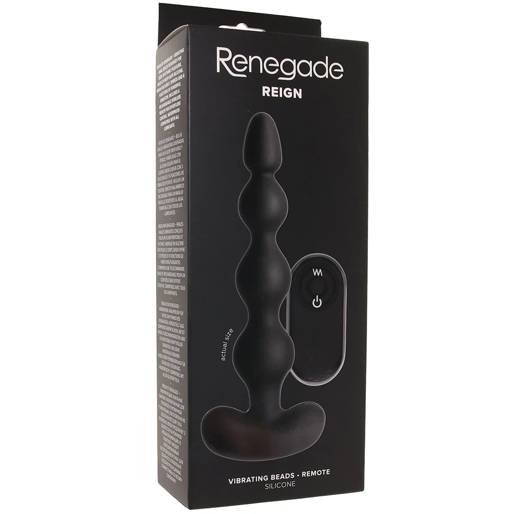 Renegade Reign Vibrating Anal Beads