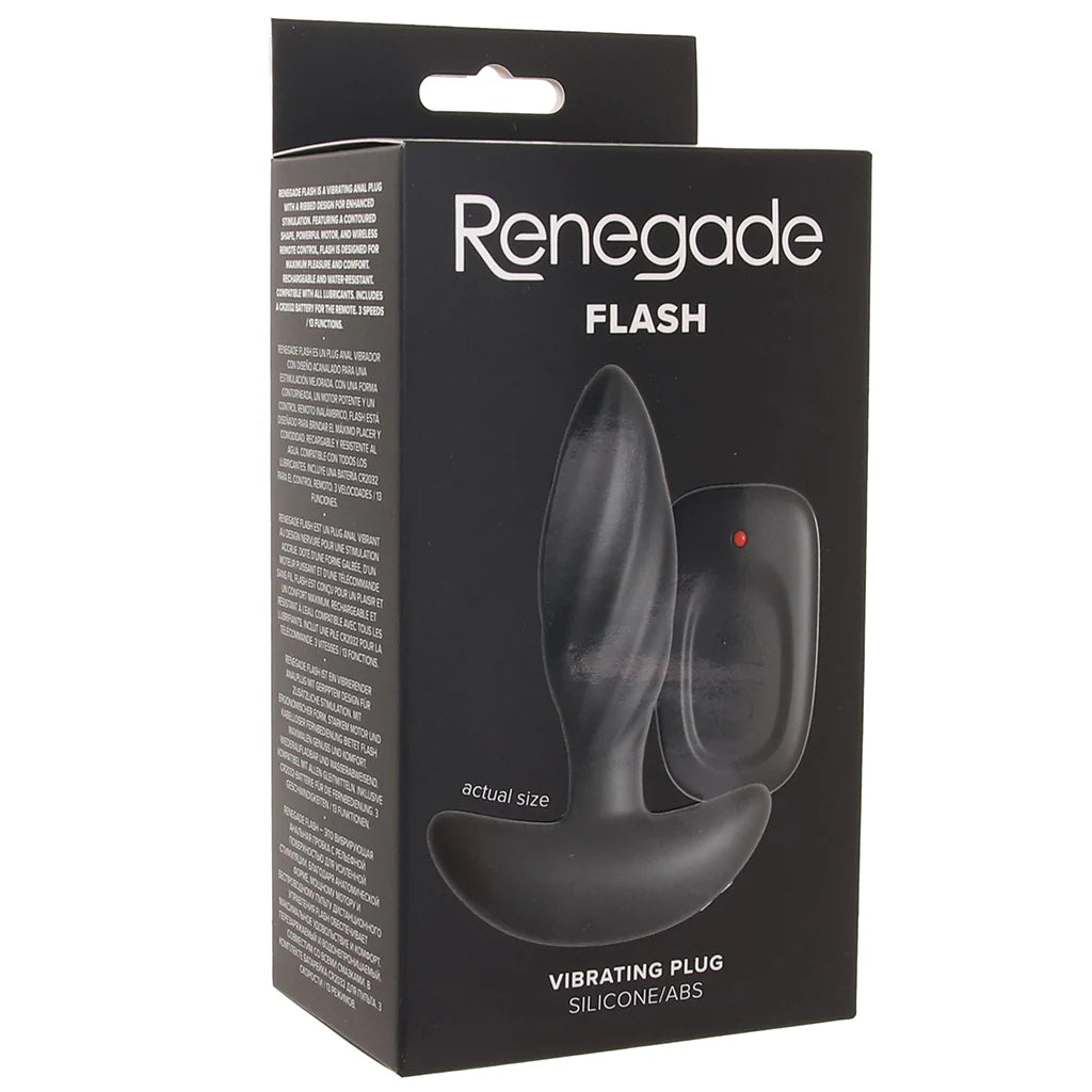 Renegade Flash Vibrating Plug