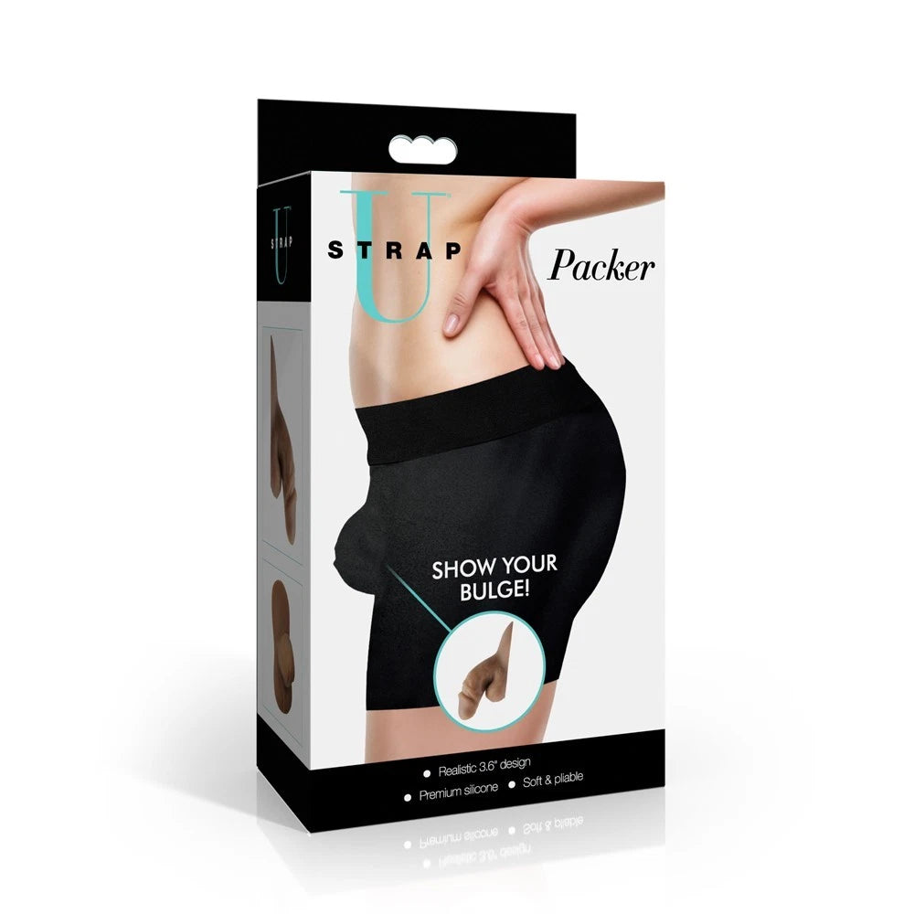 Strap-U 3.6" Silicone Circumcised Packer