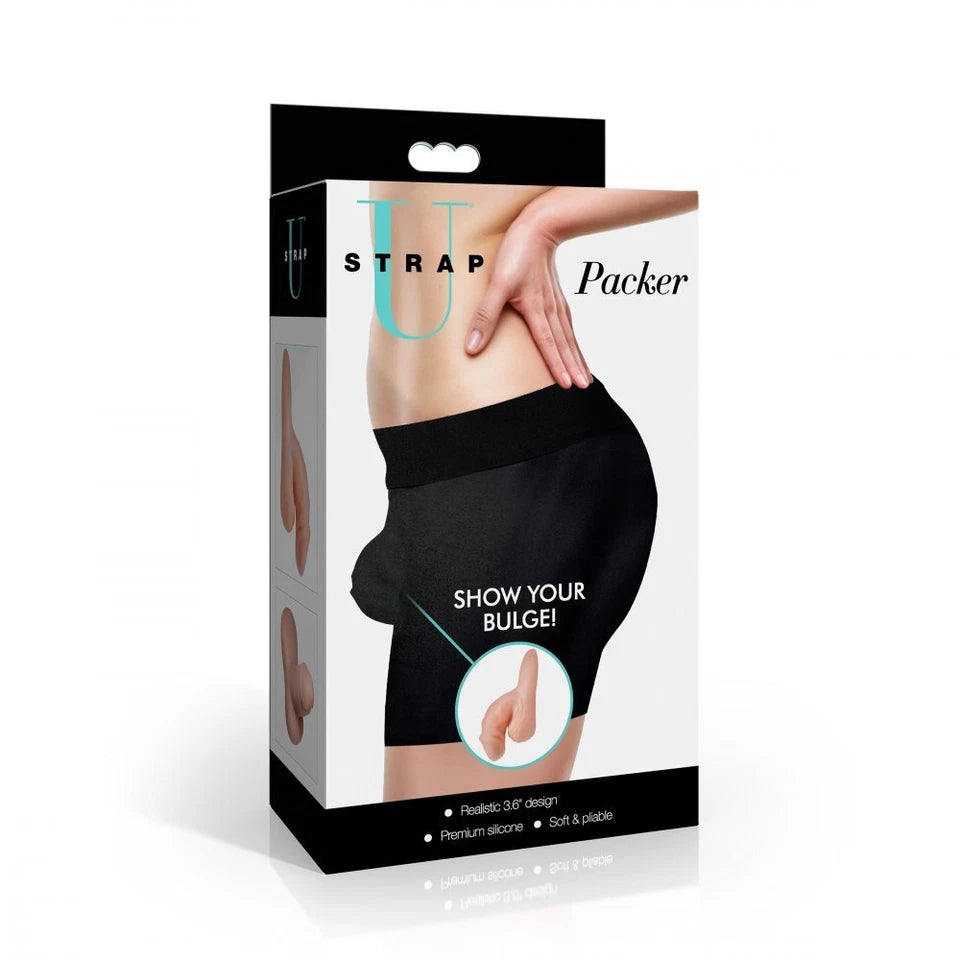 Strap-U 3.6" Silicone Circumcised Packer